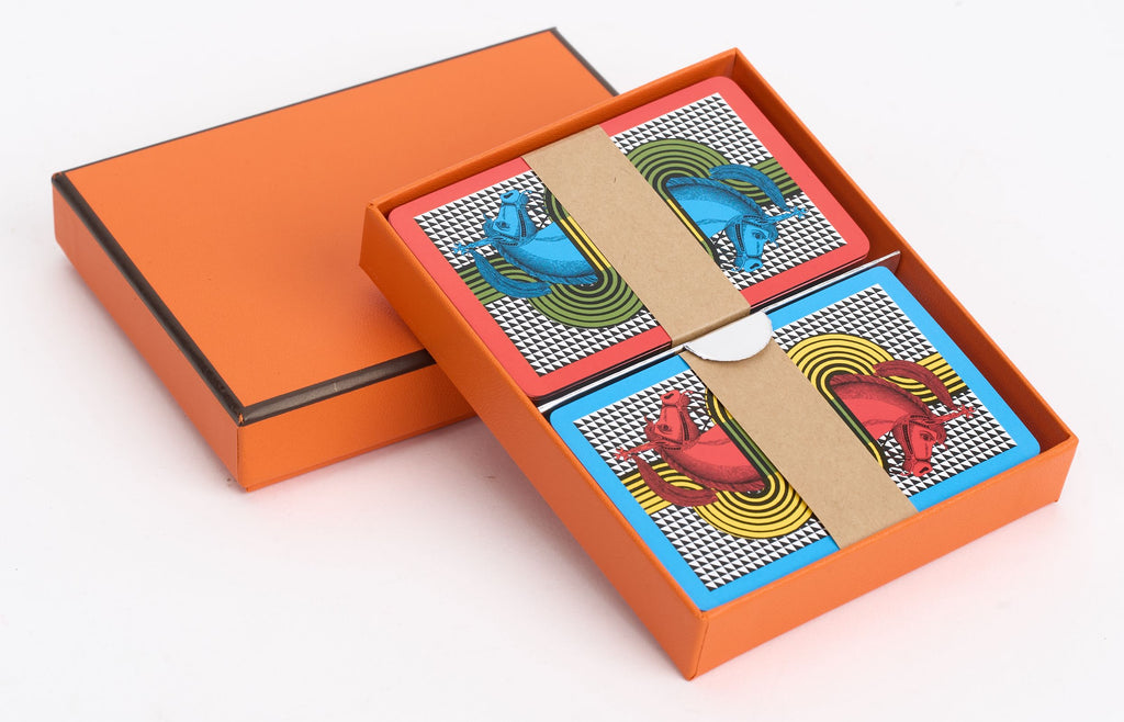 Hermès Equestre Playing Cards New In Box