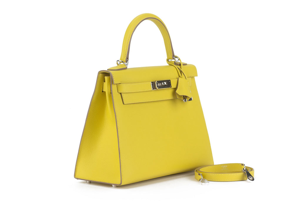 Hermès New Kelly 28 Sellier Epsom Lime