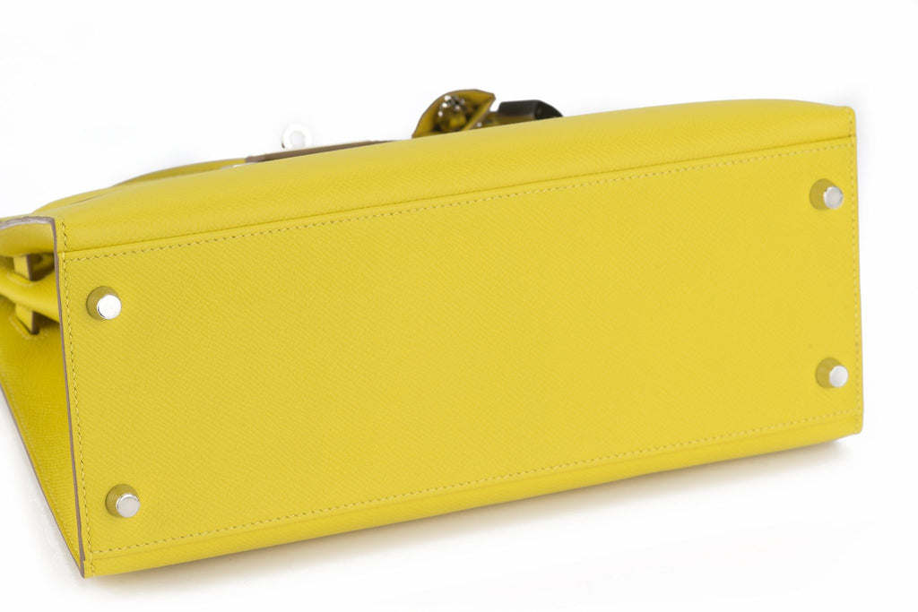 Hermès New Kelly 28 Sellier Epsom Lime