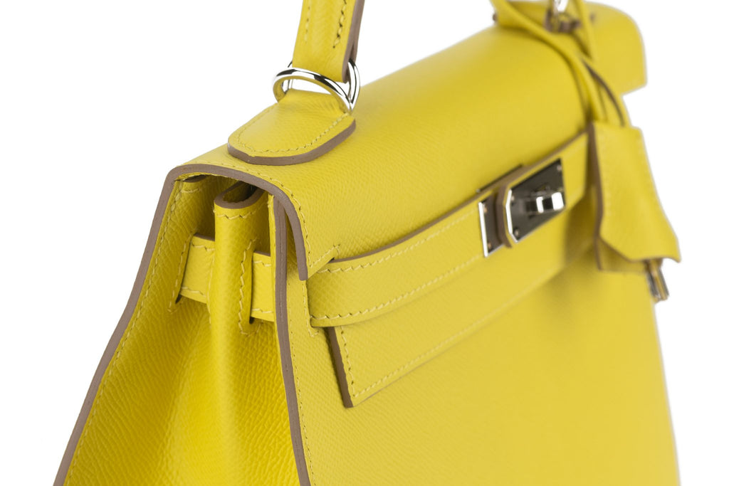 Hermès New Kelly 28 Sellier Epsom Lime