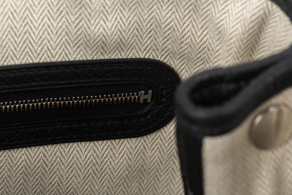 Hermès New Garden Party PM Black Negonda