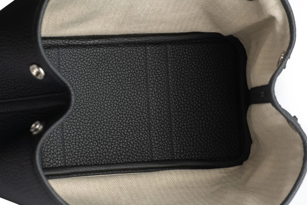 Hermès New Garden Party PM Black Negonda