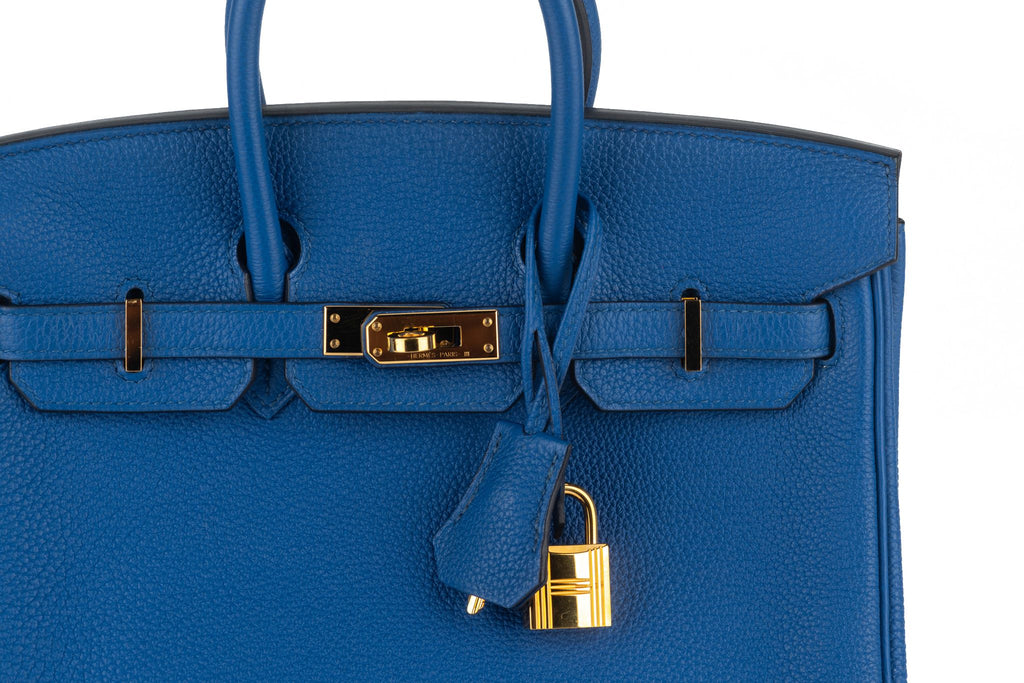 Hermès Birkin 25 Blue Electrique Togo