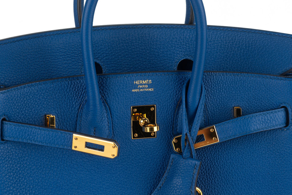 Hermès Birkin 25 Blue Electrique Togo