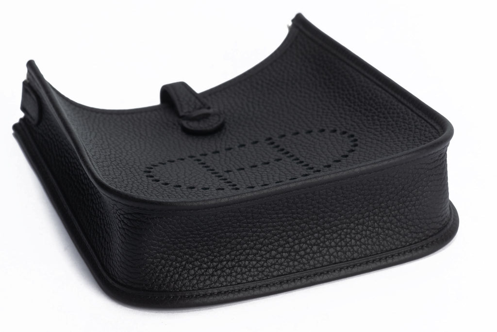 Hermès New Black Mini Evelyne Clemence