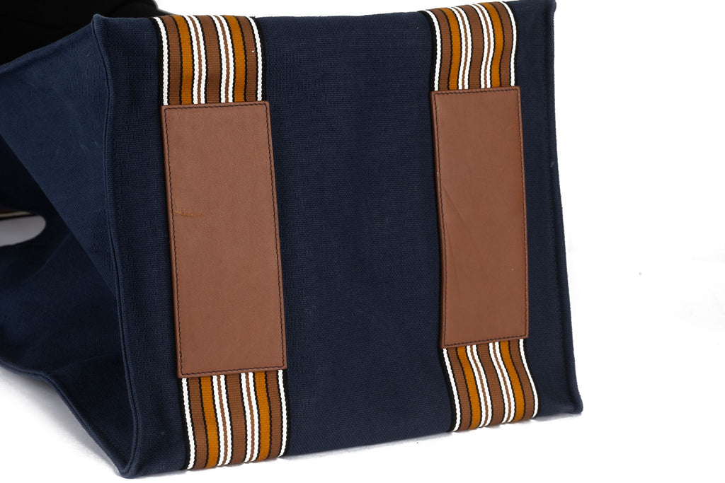 Loro Piana New Unisex Oversize Blue Tote