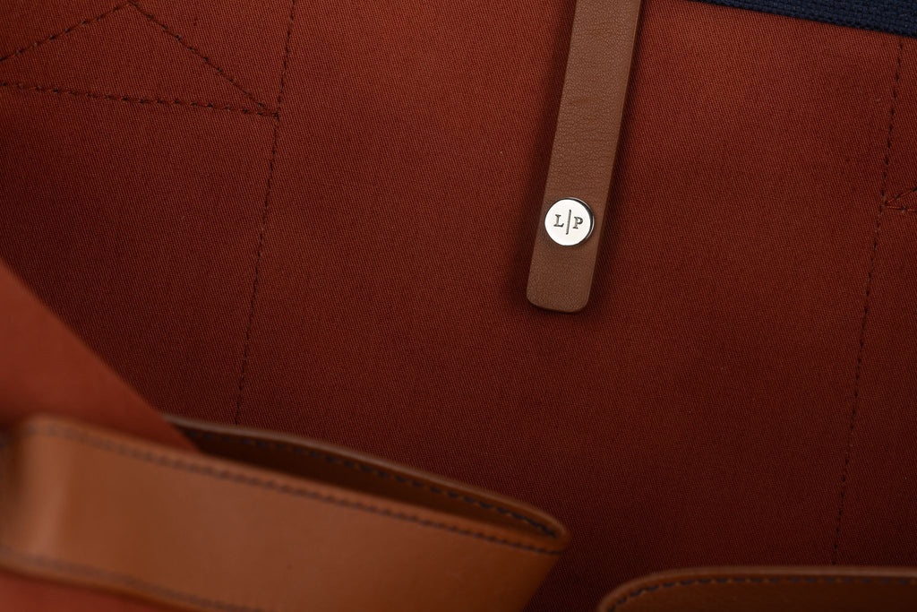 Loro Piana New Unisex Oversize Blue Tote