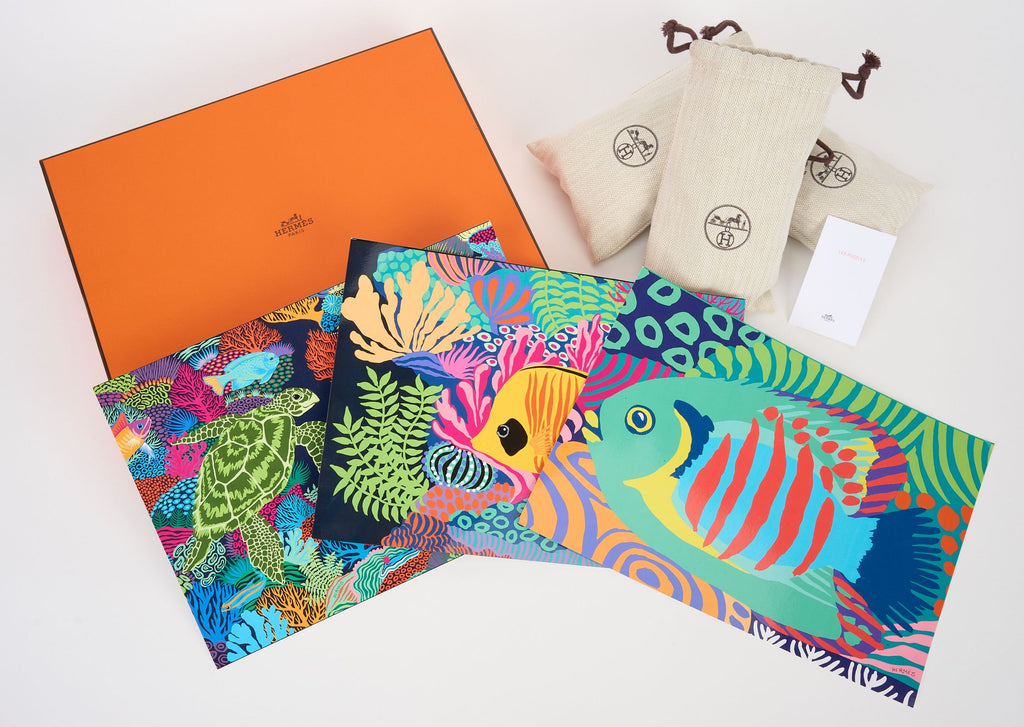 Hermès New In Box Set Of 3 Puzzles