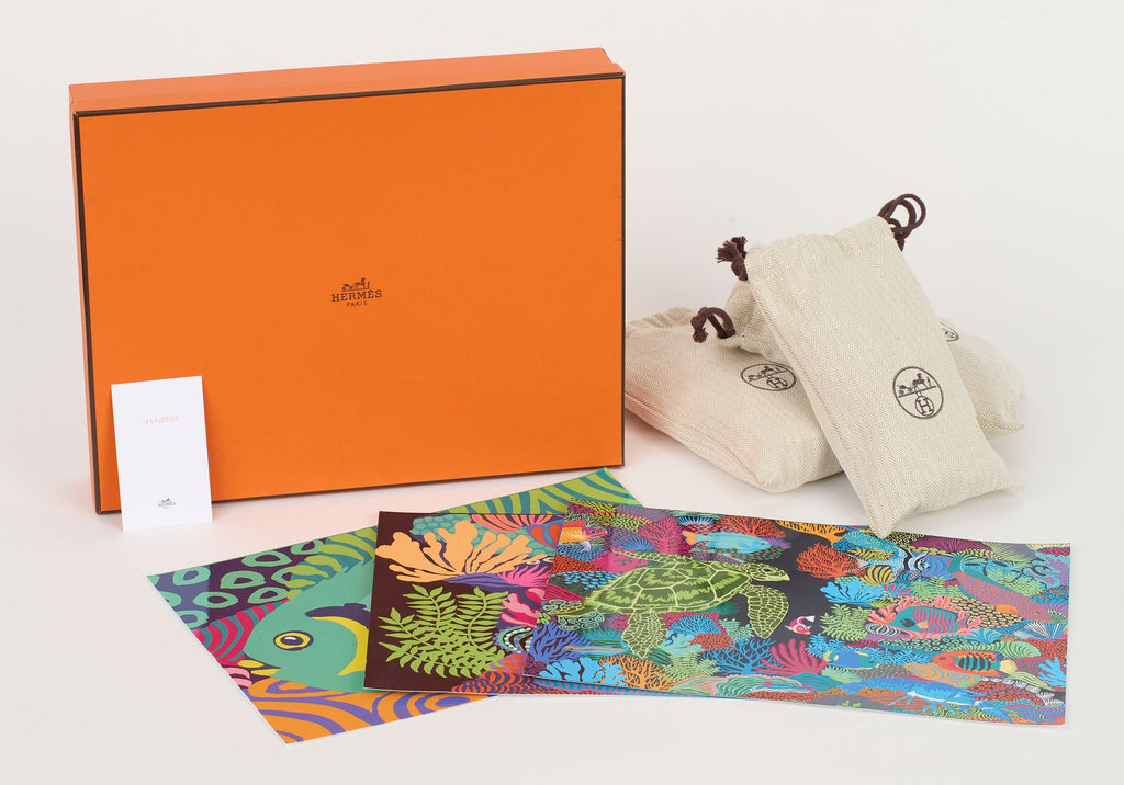 Hermès New In Box Set Of 3 Puzzles