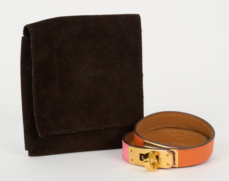 Hermès New Mini Kelly Double Tour 2 Tone