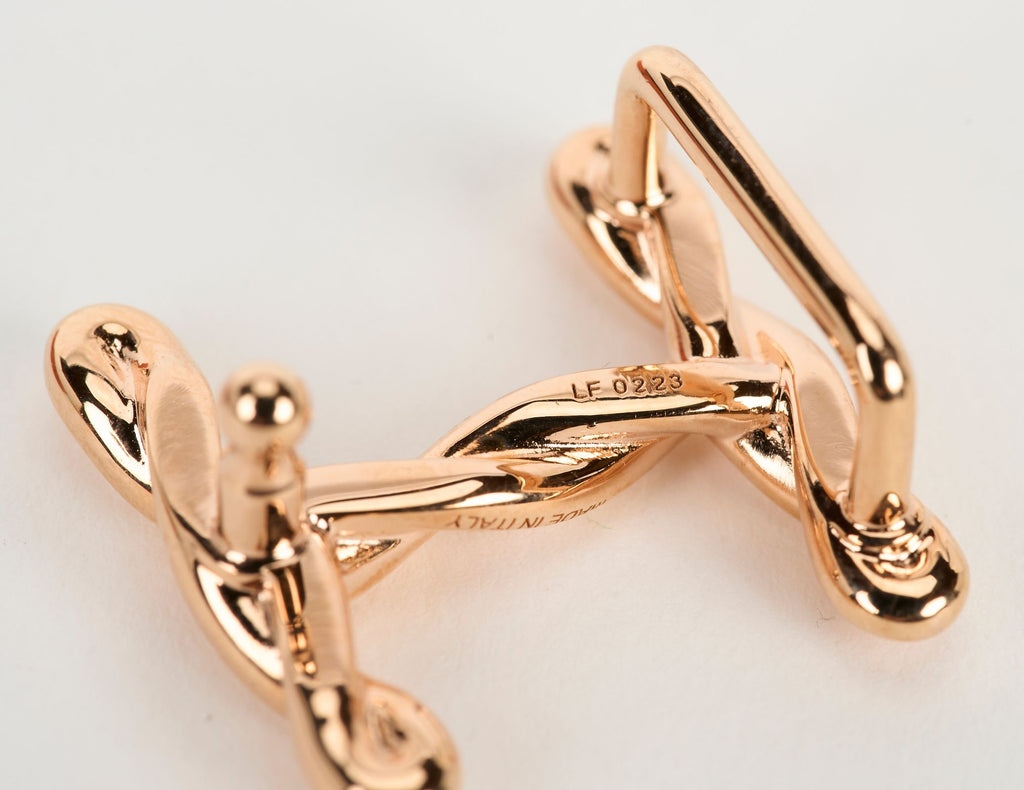 Hermès New Reversible Orange Belt Torsad