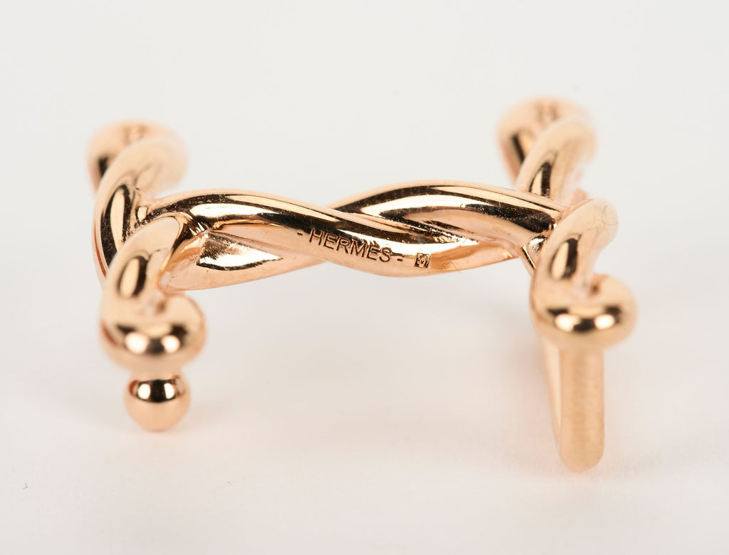 Hermès New Reversible Orange Belt Torsad