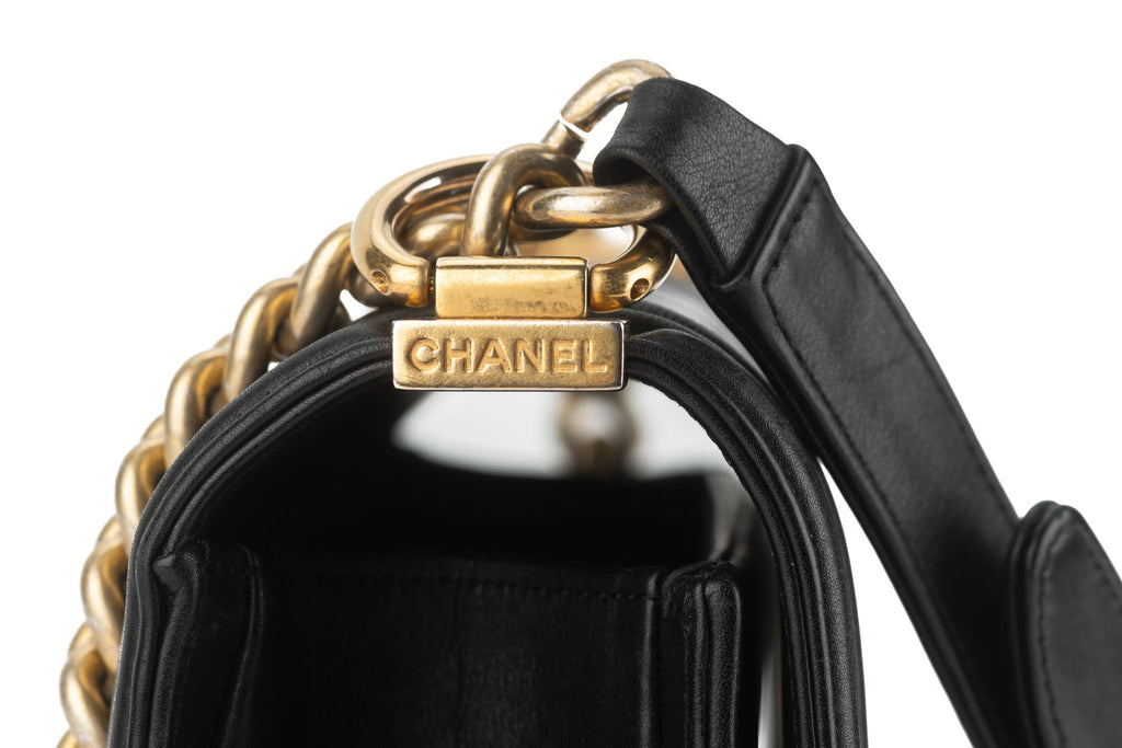 Chanel Quilted Calfskin Large Boy Flap