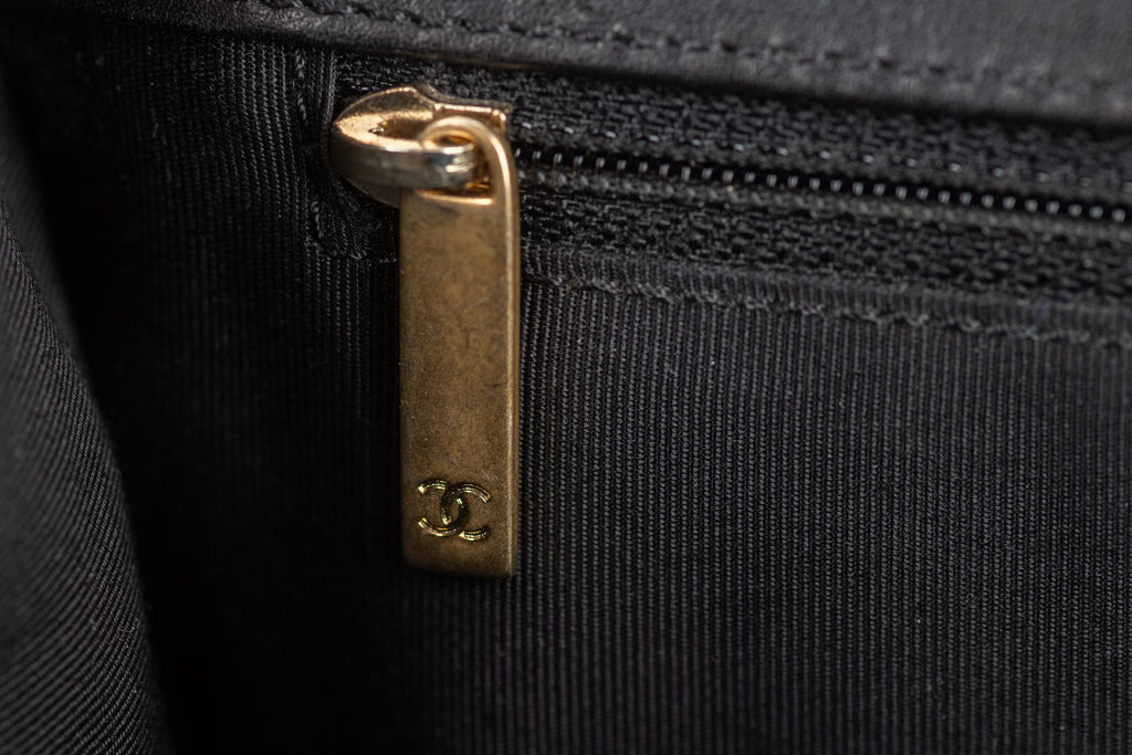 Chanel Quilted Calfskin Large Boy Flap