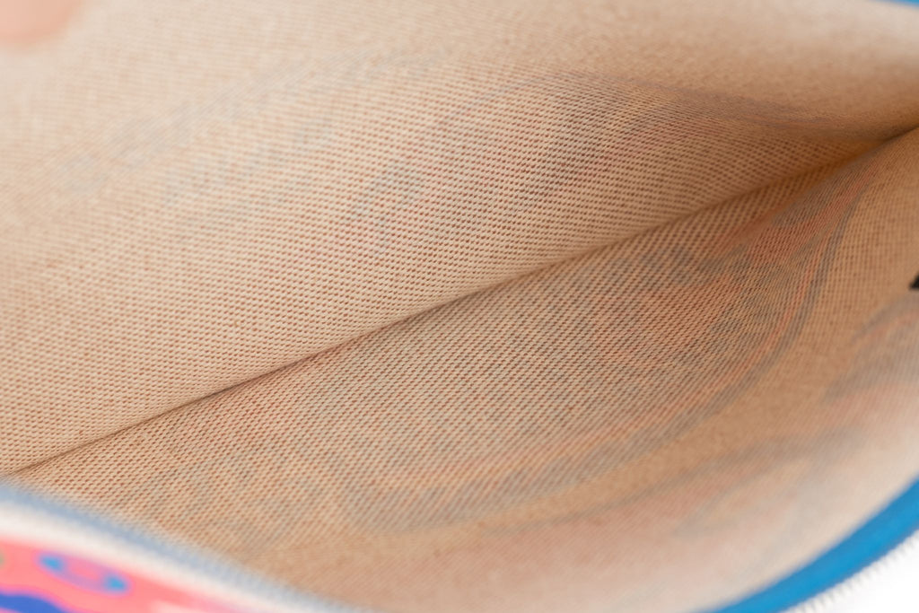 Hermès New Toile Clutch Traffic Jam