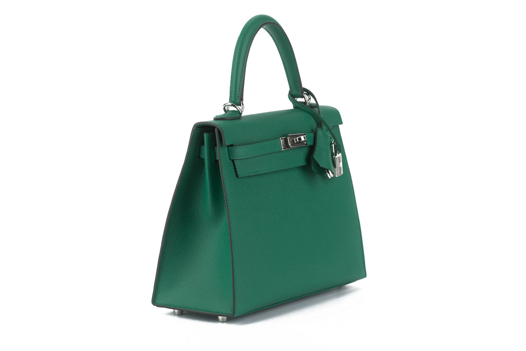 Hermès Epsom Kelly Sellier 25 Vert Jade