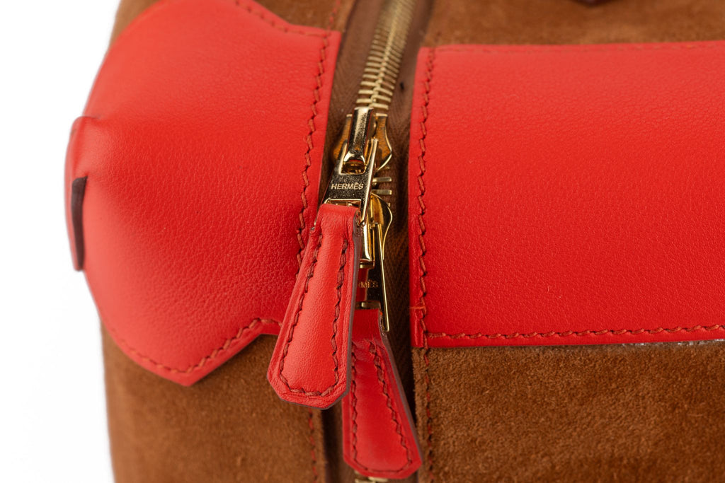 Hermès Veau Doblis Swift Maxibox 37