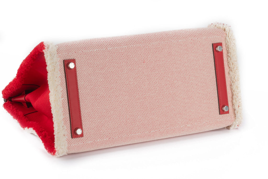 Hermès Swift Twill H Fray Fray Birkin 35