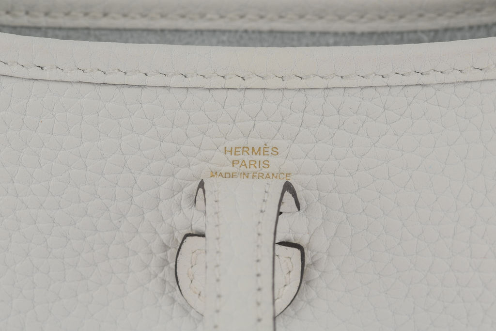 Hermès Mini Evelyne Bag Nata NIB