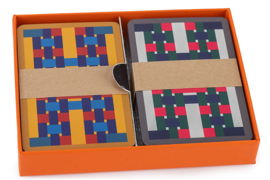 Hermès "H" Tissage Playing Cards New
