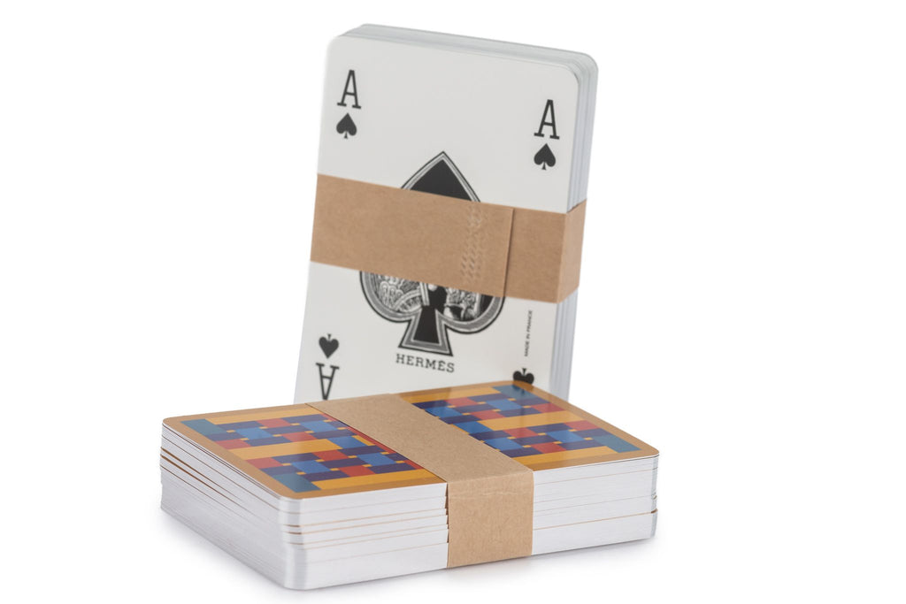Hermès "H" Tissage Playing Cards New