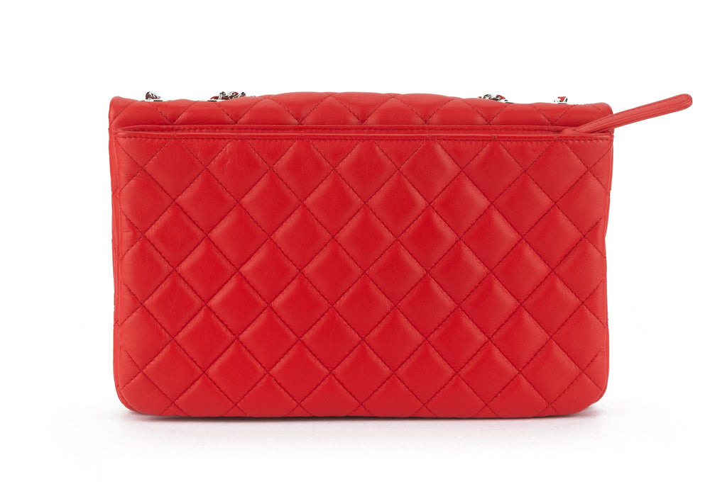 Chanel Calfskin Quilted Touch Flap Bag