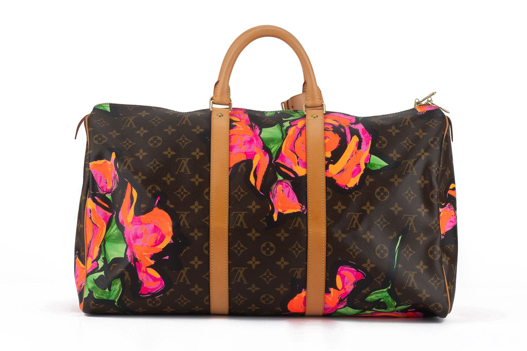 Vuitton Monogram Sprouse Keepall 50