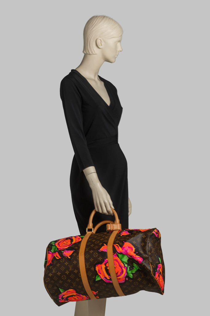 Vuitton Monogram Sprouse Keepall 50
