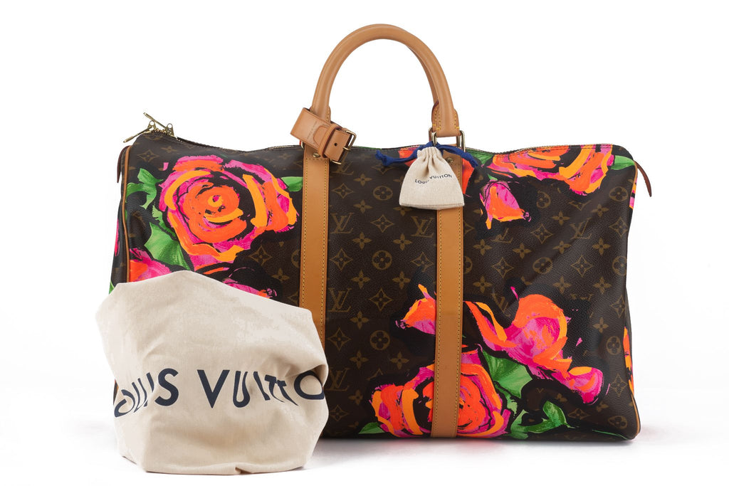 Vuitton Monogram Sprouse Keepall 50