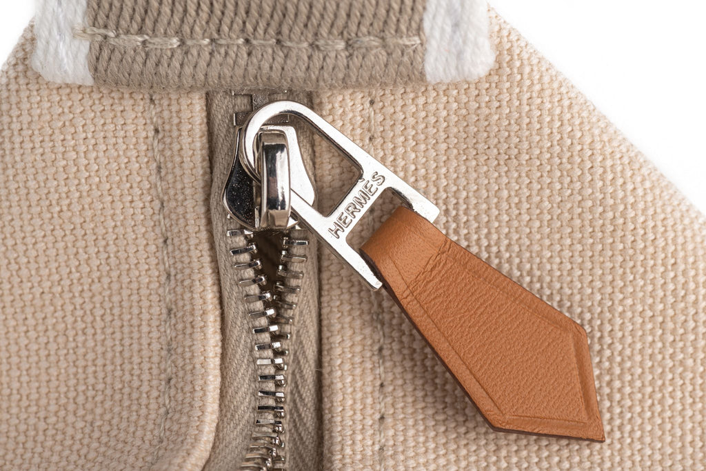 Hermès Canvas Small Bride-A-Brac Pouch