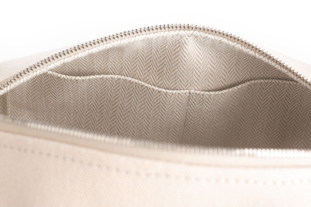 Hermès Canvas Small Bride-A-Brac Pouch