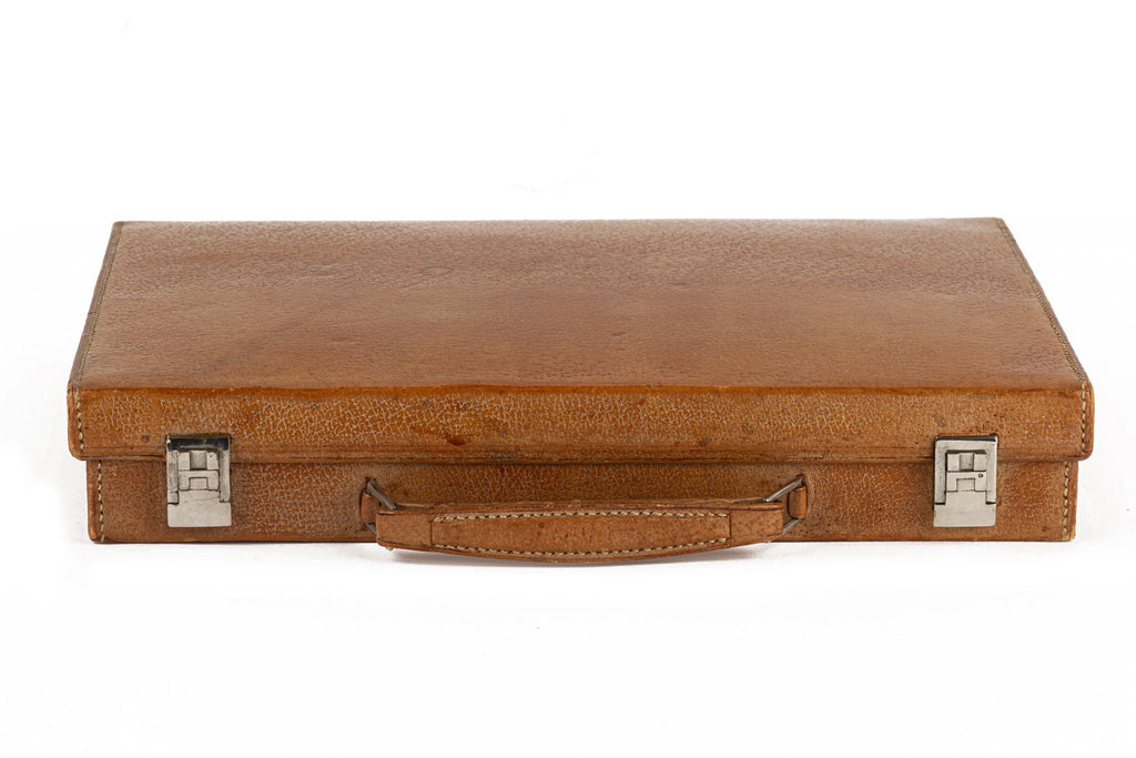 Hermès Caramel Toiletry Travel Case