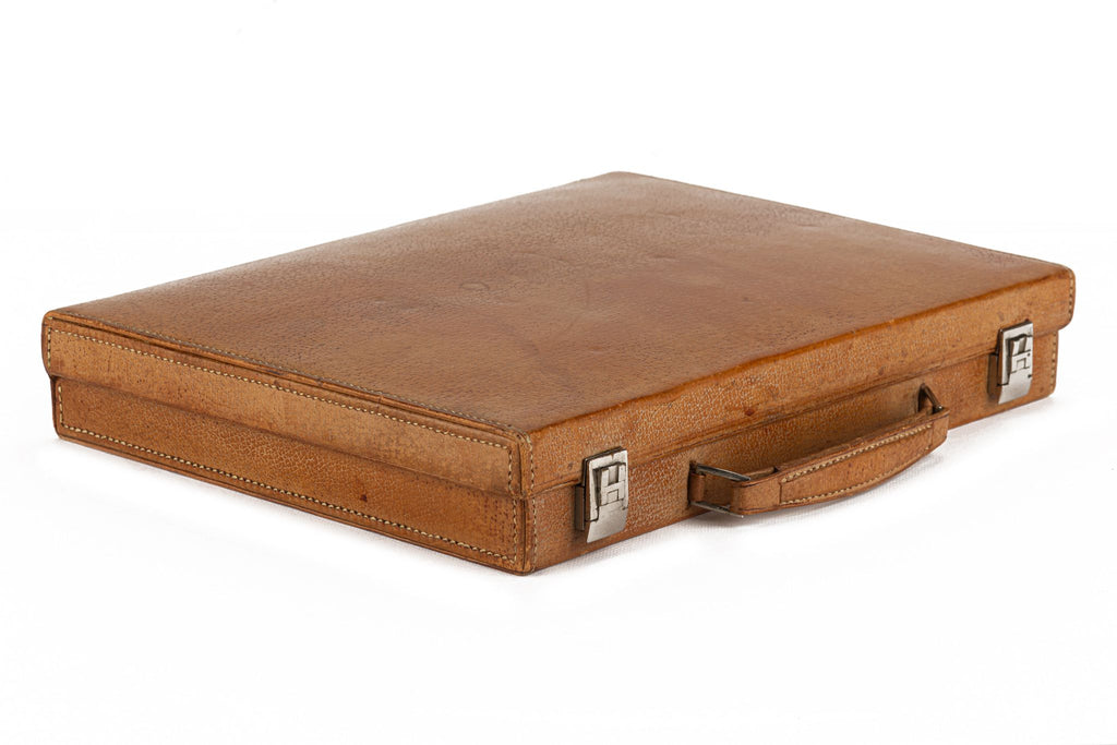 Hermès Caramel Toiletry Travel Case