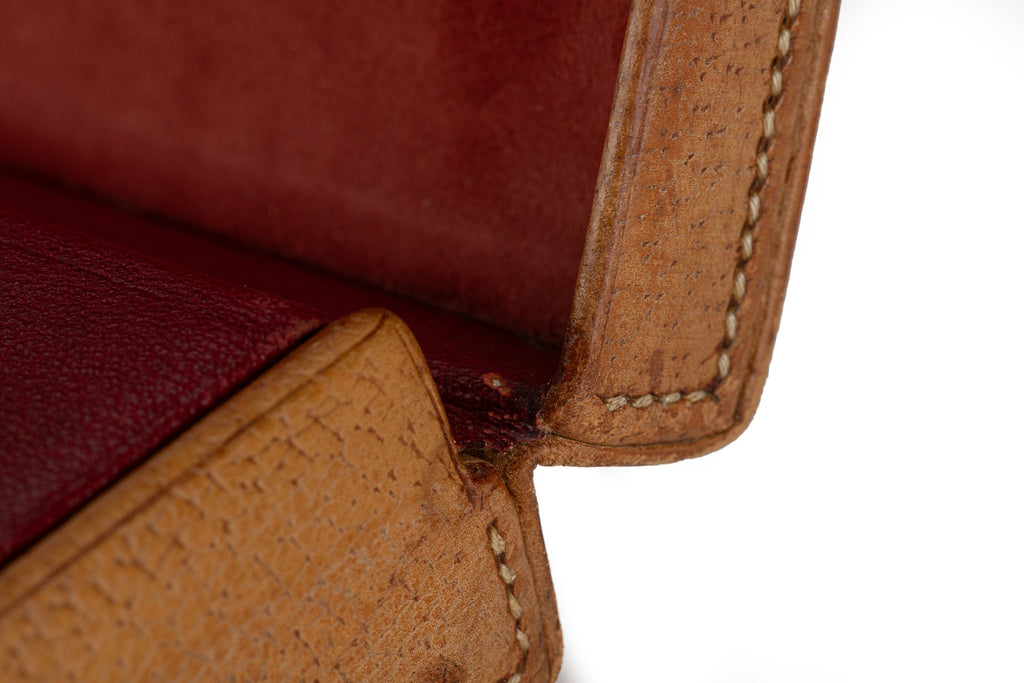 Hermès Caramel Toiletry Travel Case