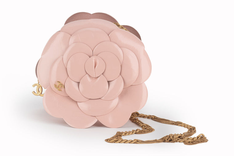 Chanel New Pink Camellia Round Bag