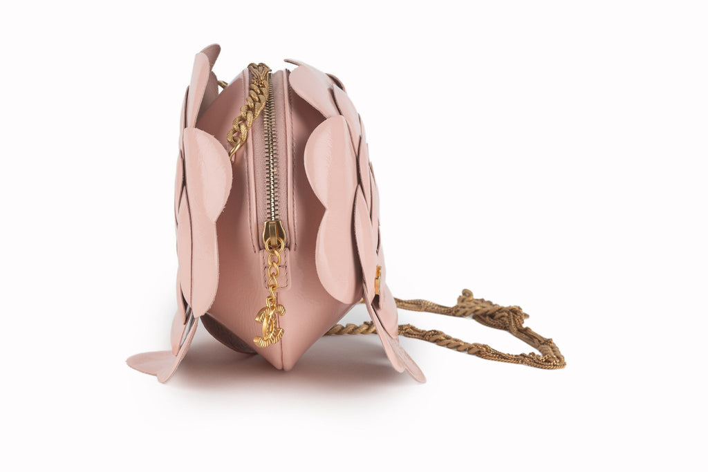 Chanel New Pink Camellia Round Bag