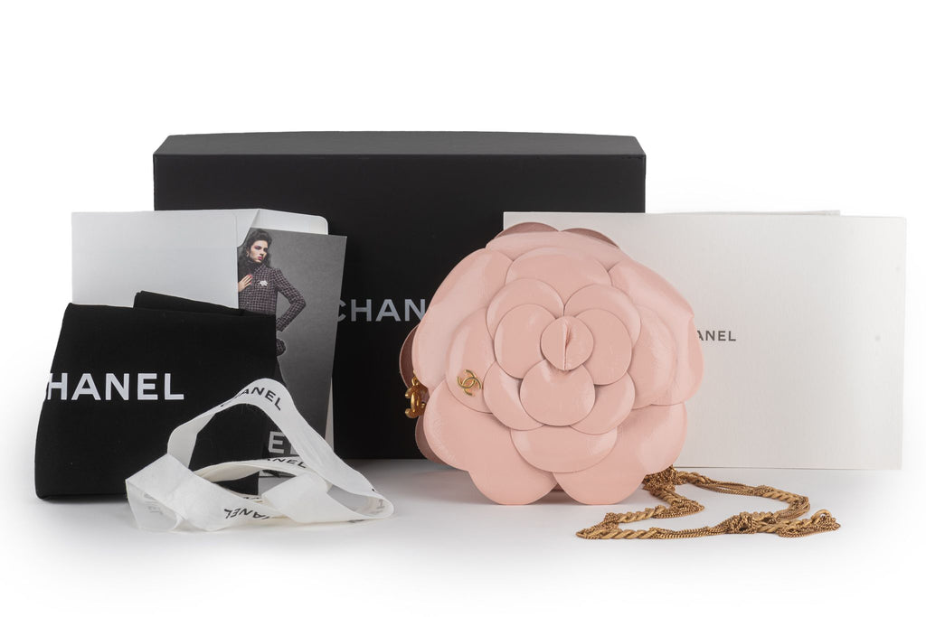 Chanel New Pink Camellia Round Bag