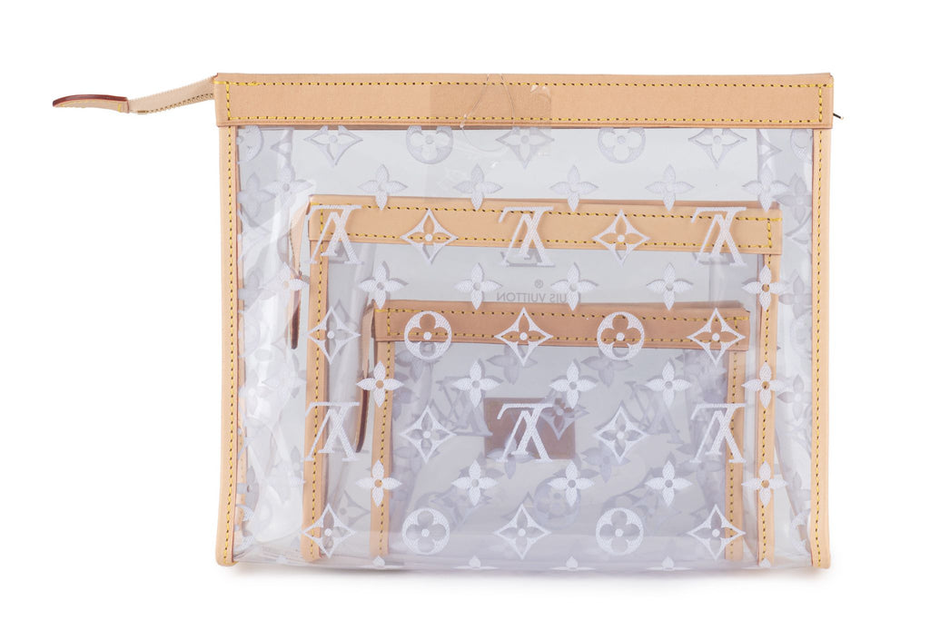 Vuitton New Trio Poche Toilette PVC