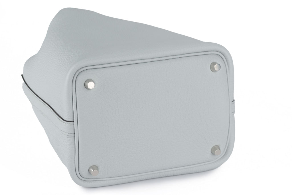 Hermès New Pearl Grey Picotin 18 Togo