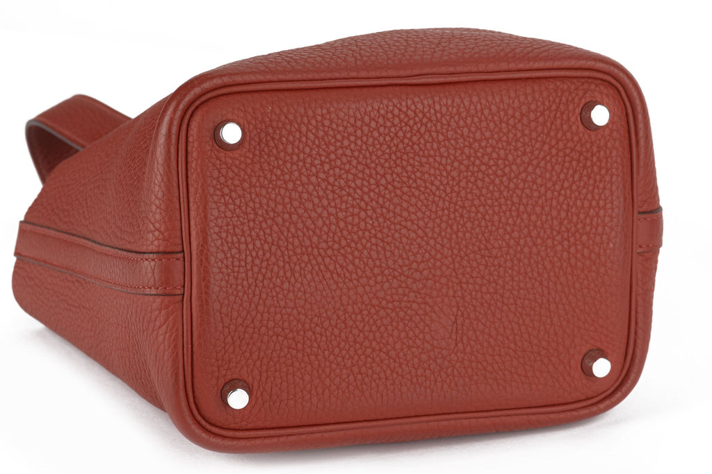 Hermès Brique Picotin 18 Lock Togo