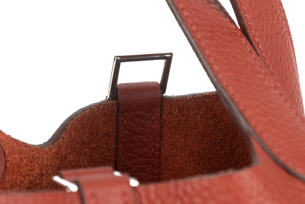 Hermès Brique Picotin 18 Lock Togo