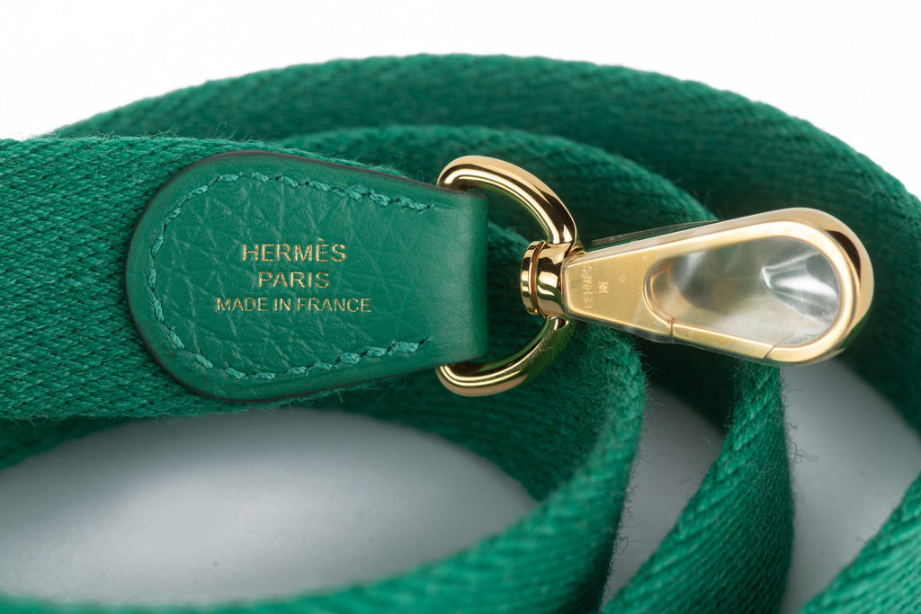 Hermès Mini Evelyne Bag Vert Vertigo New