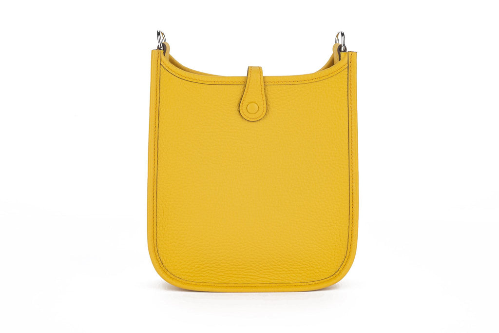 Hermès Mini Evelyne Bag Jaune Ambre NIB