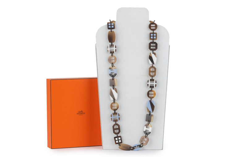 Hermès Horn Opus Long Necklace