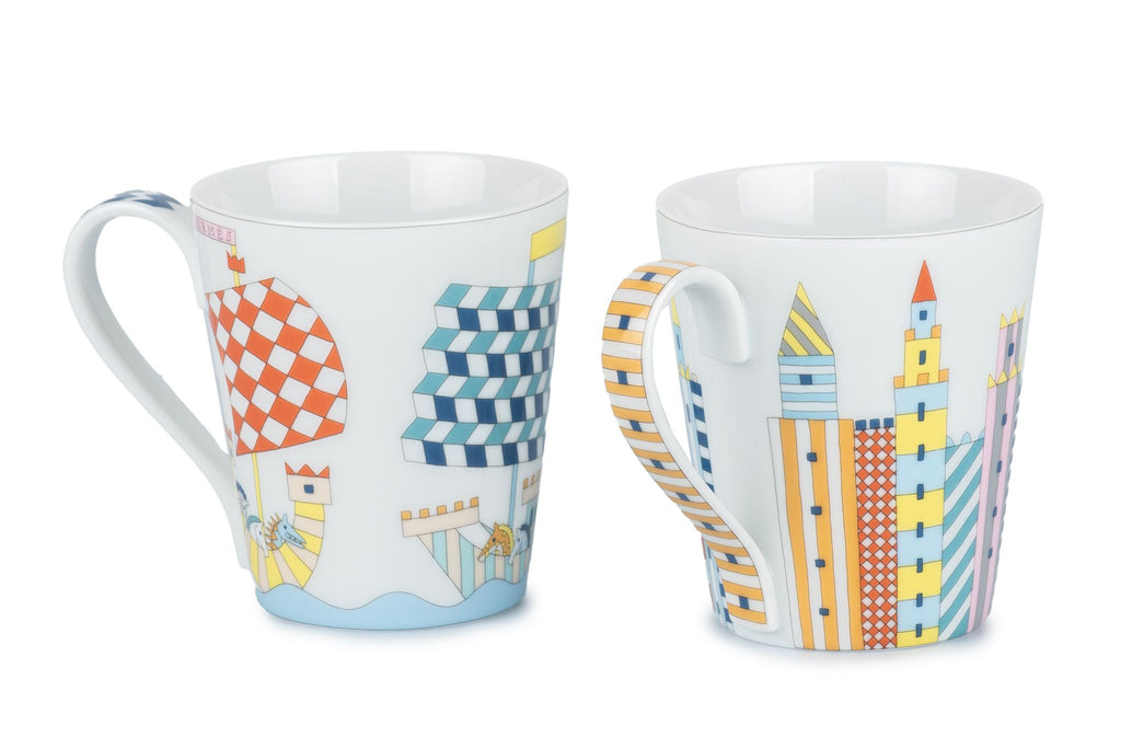 Hermès Two Mugs Chateau Épopée