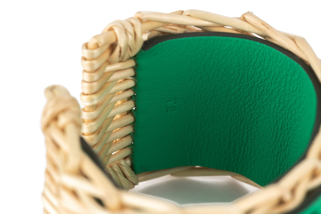 Hermès New Picnic Gaine Green Bracelet