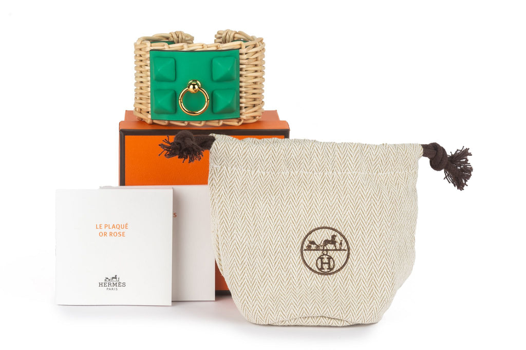 Hermès New Picnic Gaine Green Bracelet