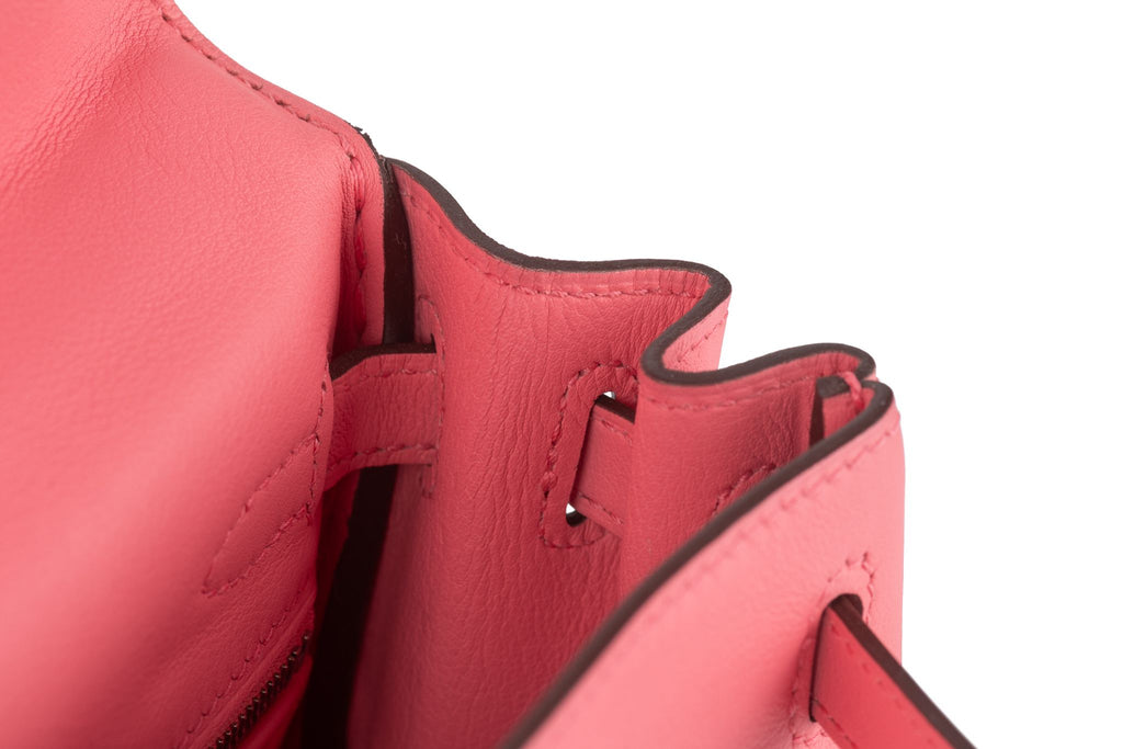 Hermès Kelly 25 Retourne Swift Rose Etè