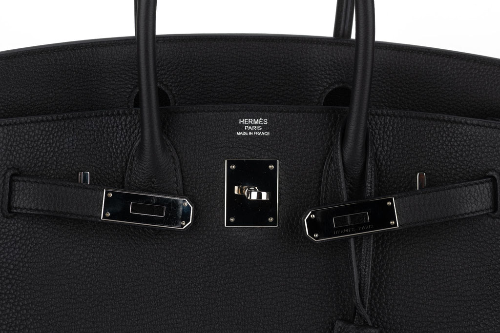 Hermès Birkin 30 Black Togo Palladium