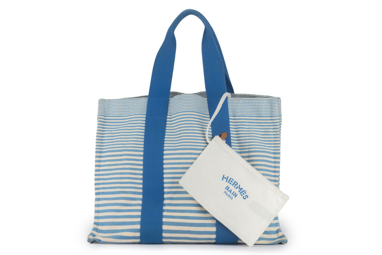 Hermès Striped Large Bayadere Beach Tote